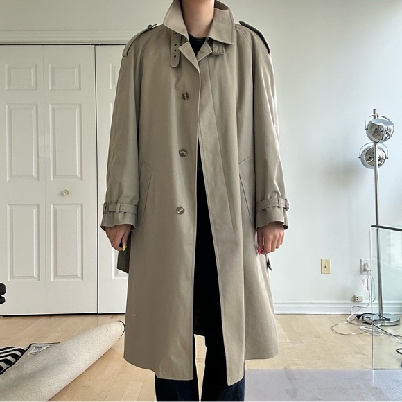 BEIGE TRENCH COAT - Picture 1 of 6